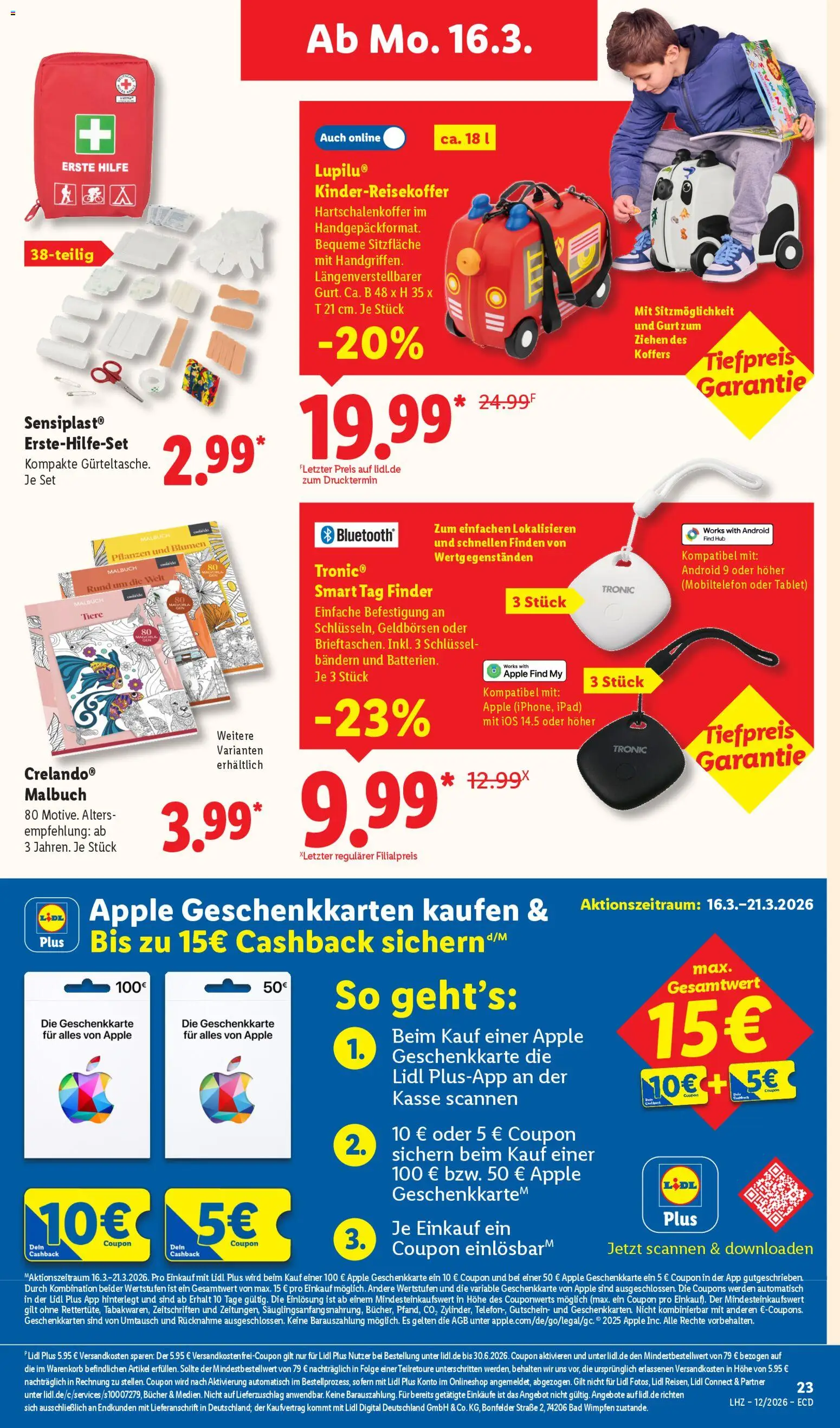 Lidl - Prospekt - Seite 15 - gültig ab 16.03.2026