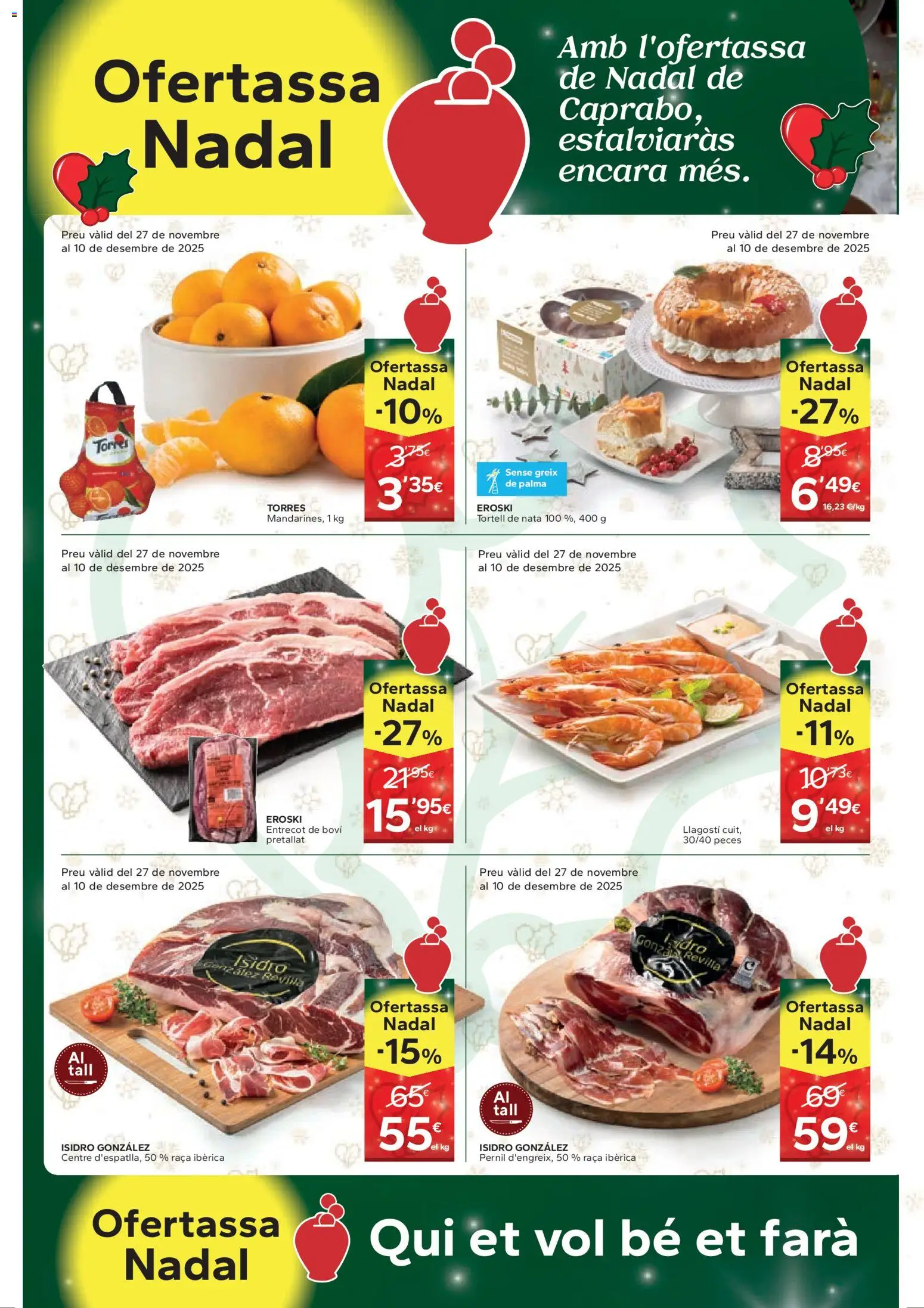 Caprabo folleto - Página de 2 - Válido desde 27/11/2025