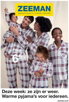 Zeeman folder geldig vanaf 25/10/2025