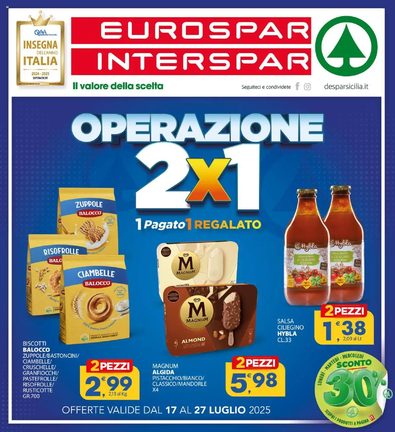 Eurospar Sicilia catalogo - pagina 1 - valido dal 17/07/2025