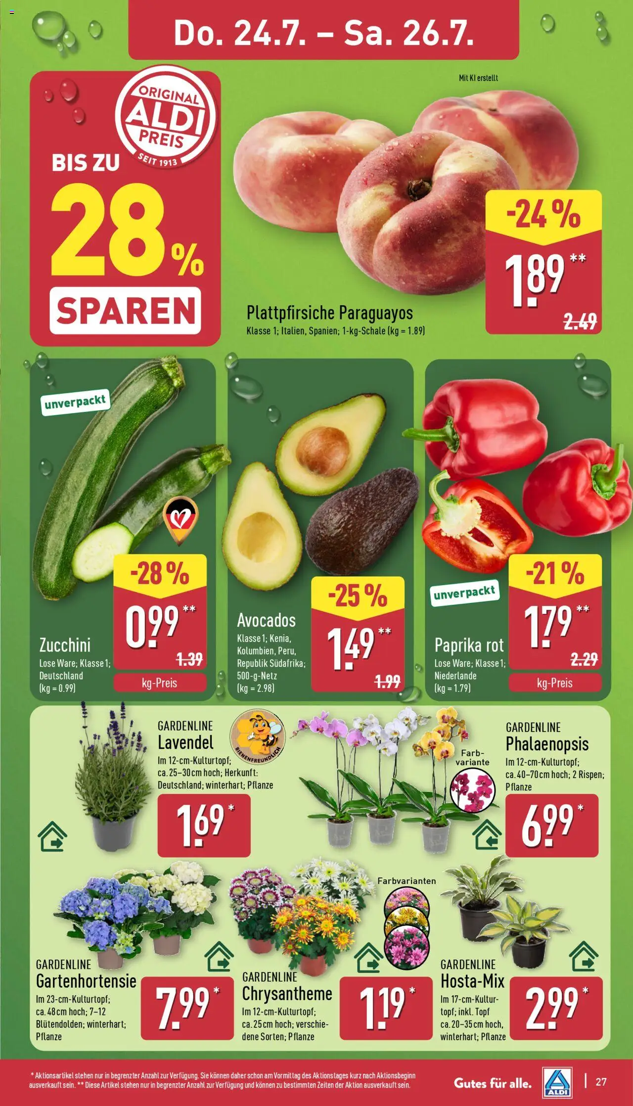 Aldi Prospekt 	 - Seite 27 - gültig ab 21.07.2025