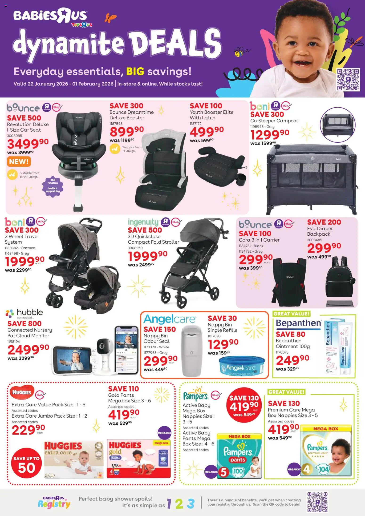 Babies R Us Specials - page 1- valid from 22/01/2026