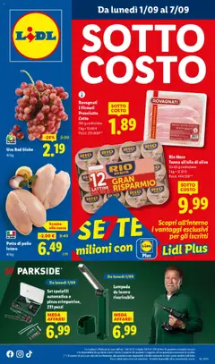 Anteprima Volantino Lidl	 valida dal 01/09/2025