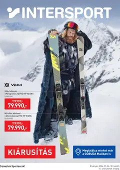 Előnézet Intersport Akciós újság érvényes 2026.01.06.-tól