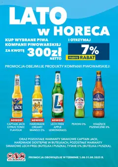 Podgląd Makro Gazetka - Akcja lato Kompania Piwowarska w dostawie ważny od 01.08.2025