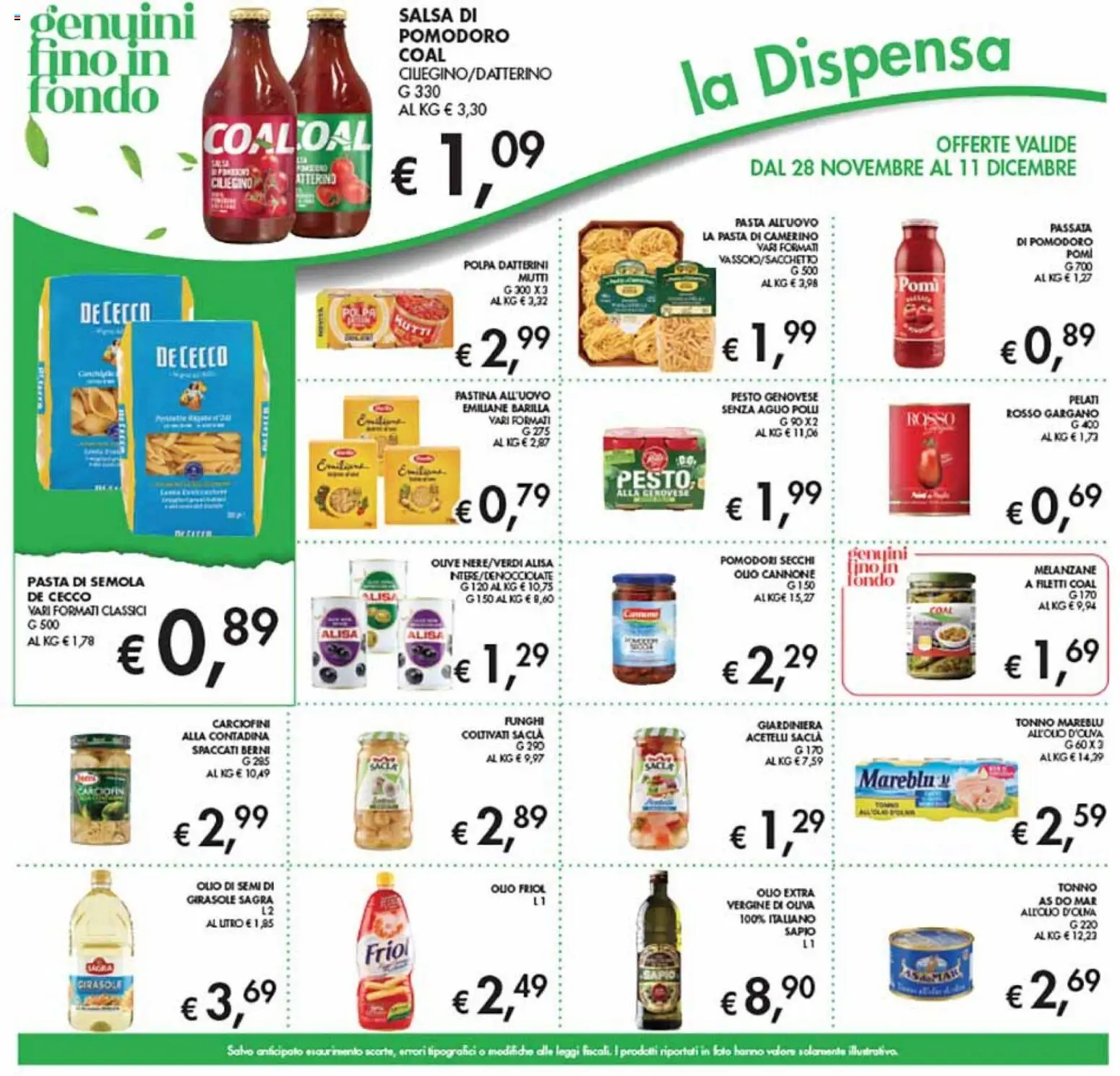 Volantino Coal	 - pagina 20 - valido dal 28/11/2025