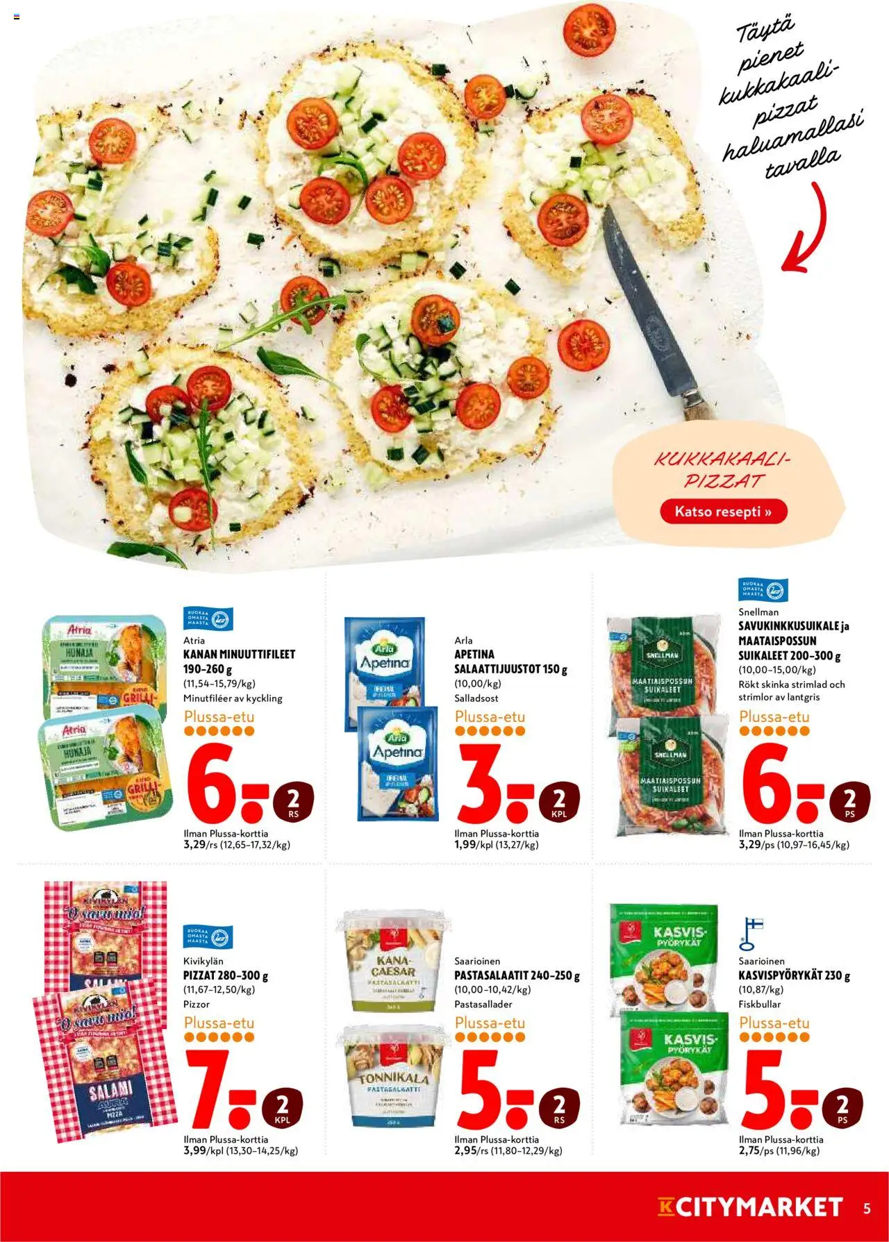 K-Citymarket tarjoukset - sivu 5- voimassa alkaen 21/07/2025