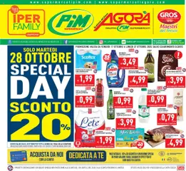 Anteprima Volantino PIM Supermercati	 valida dal 17/10/2025