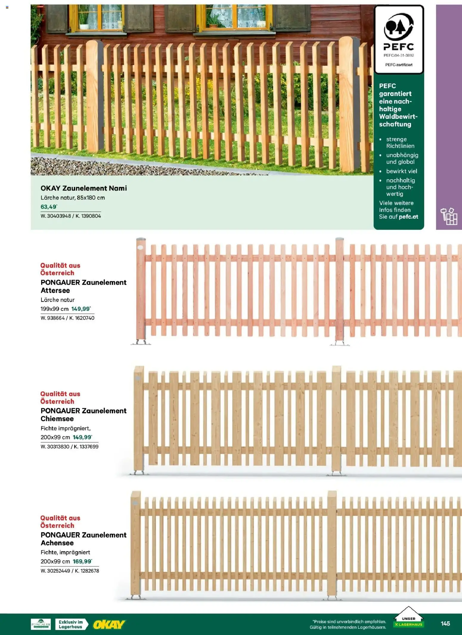 Lagerhaus Garten & Freizeit Katalog 2026 - Wien, Innsbruck - page 145- valid from 01.03.2026