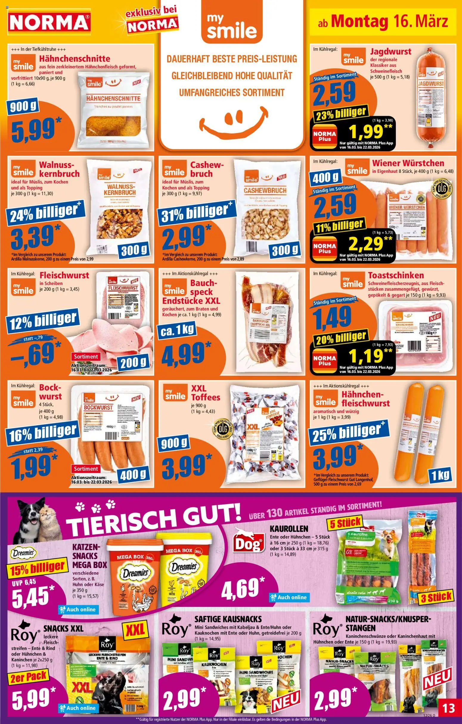 Norma Prospekt 	 - Seite 13 - gültig ab 16.03.2026