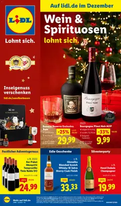 Vorschau Lidl - Prospekt gültig ab 01.12.2025