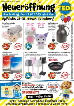 Vorschau TEDi - TEDi Neueröffnung in Heinsberg gültig ab 12.10.2025