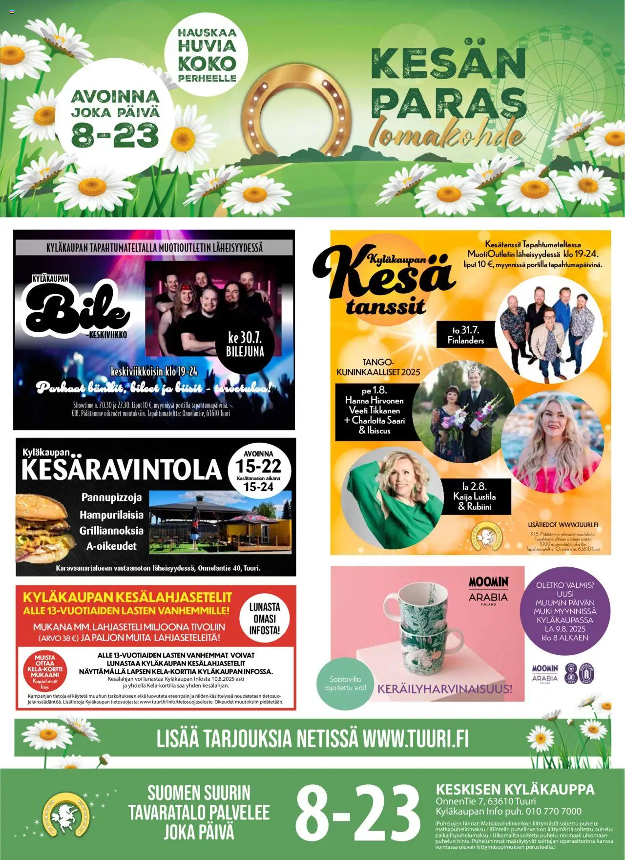 Tuuri tarjoukset - sivu 1- voimassa alkaen 30/07/2025