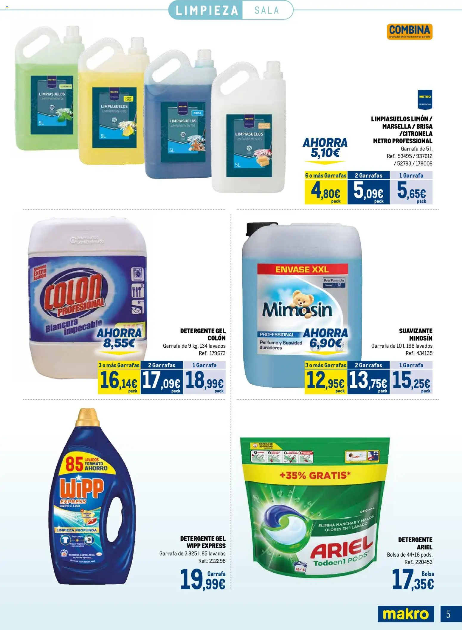 Makro - Suministros hosteleria y limpieza Cataluña - Página de 5 - Válido desde 04/02/2026