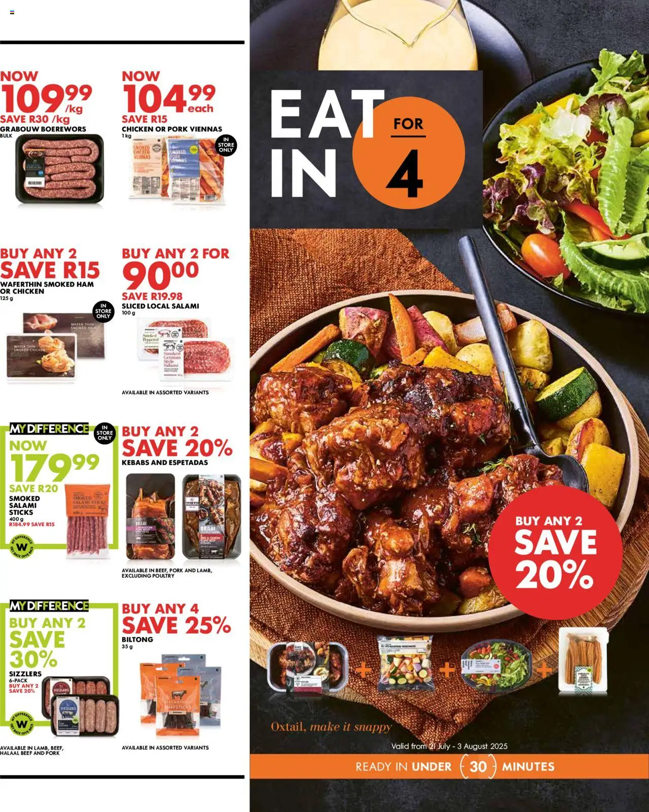 Woolworths Specials - page 4- valid from 21/07/2025