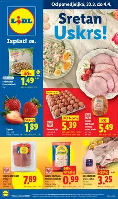 Lidl katalog od 30.03.2026