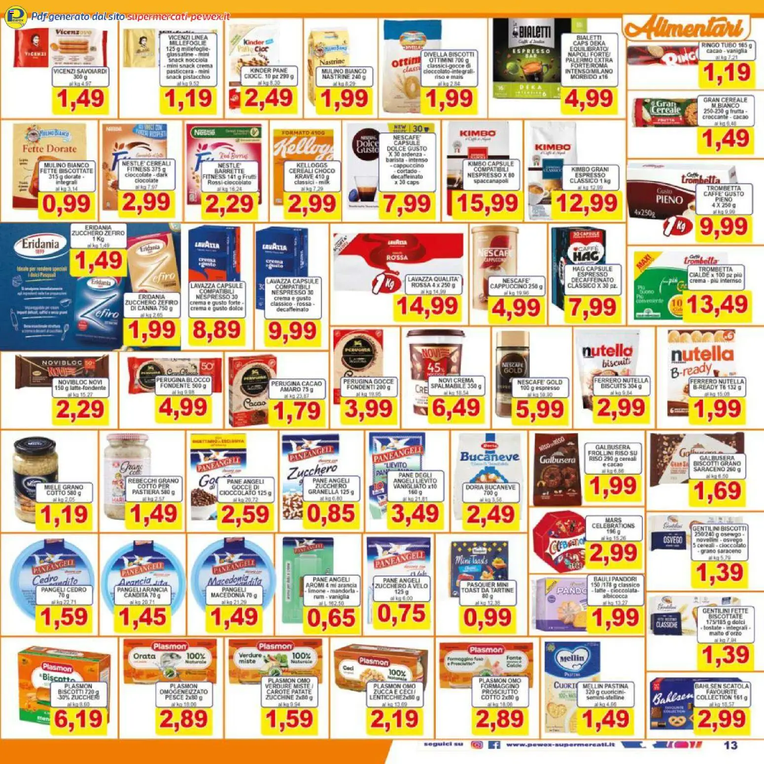 Pewex volantino - pagina 13 - valido dal 27/03/2026
