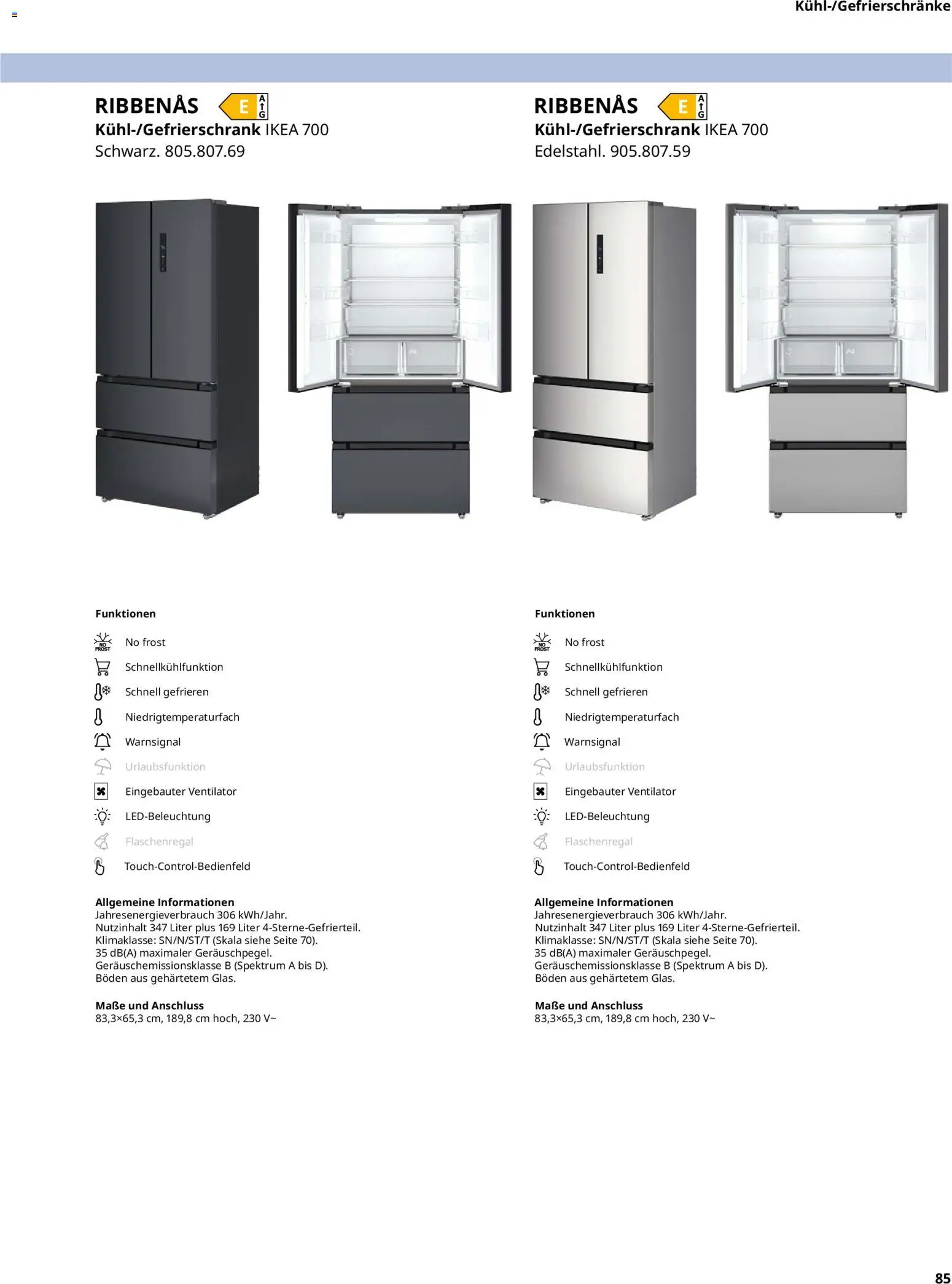 Ikea Elektrogeräte - Seite 85 - gültig ab 02.01.2026