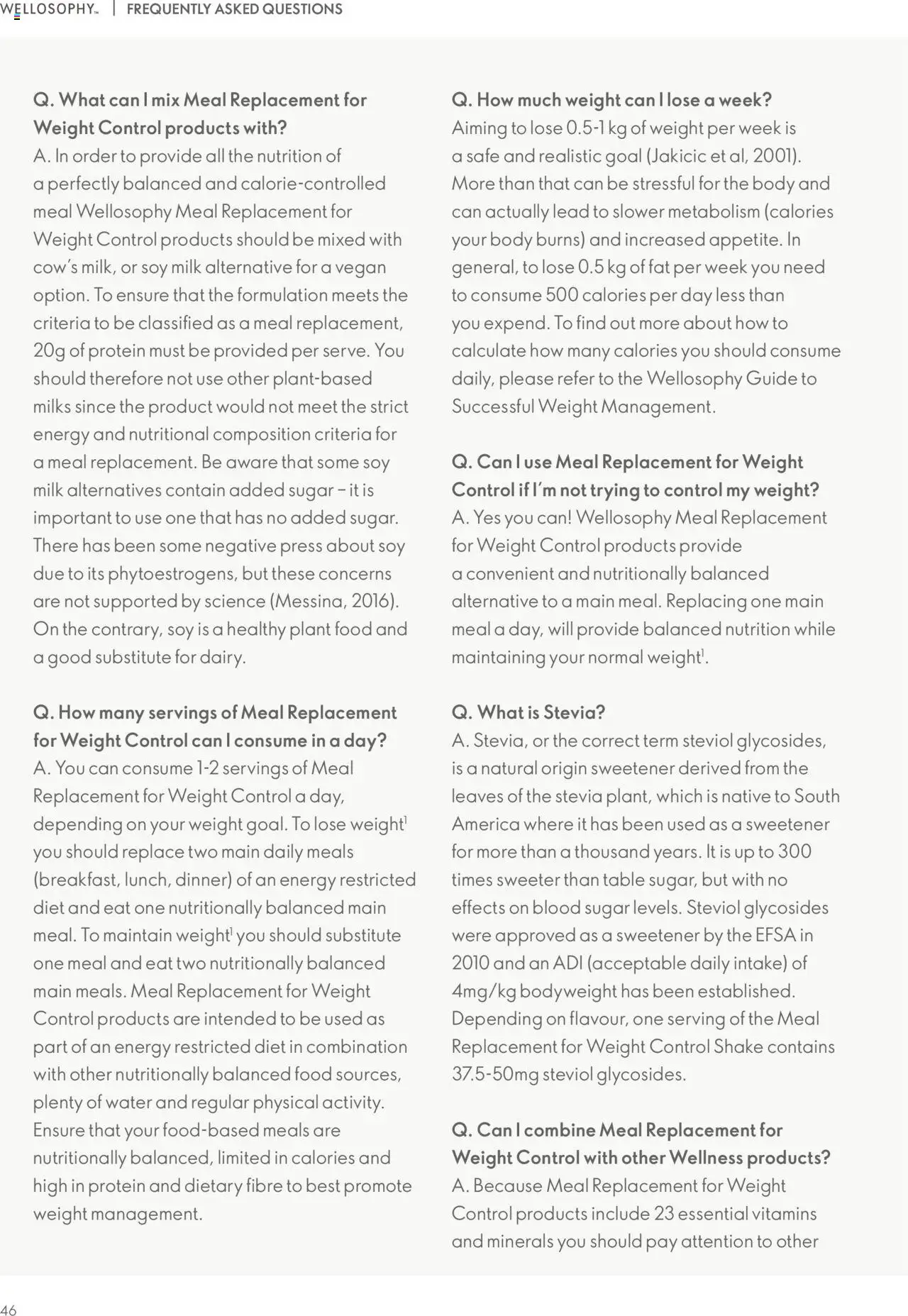 Oriflame - Wellosophy - page 46- valid from 01/04/2025