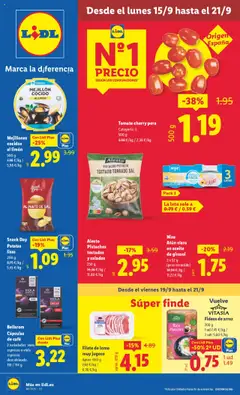 Vista previa del folleto Lidl folleto válido desde 15/09/2025