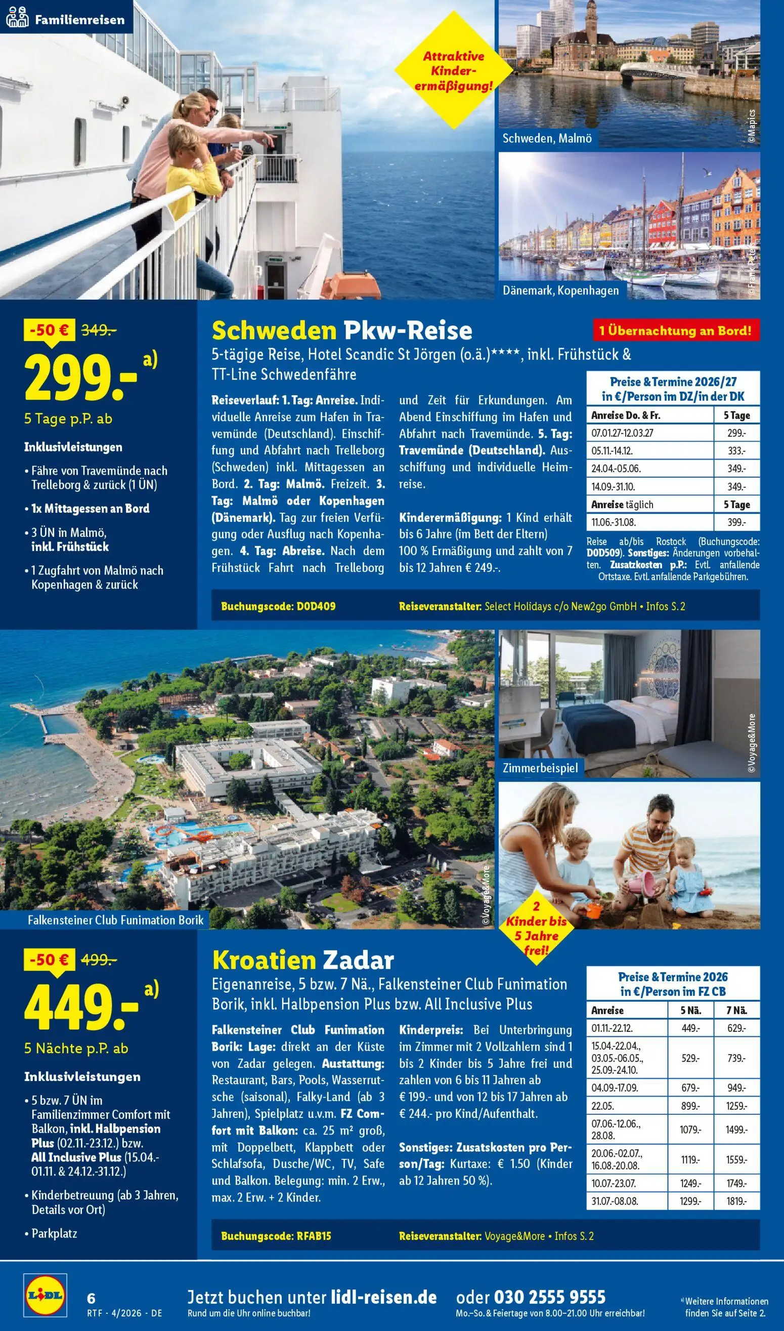 Lidl Reisen Prospekt 	 - Seite 6 - gültig ab 11.04.2026