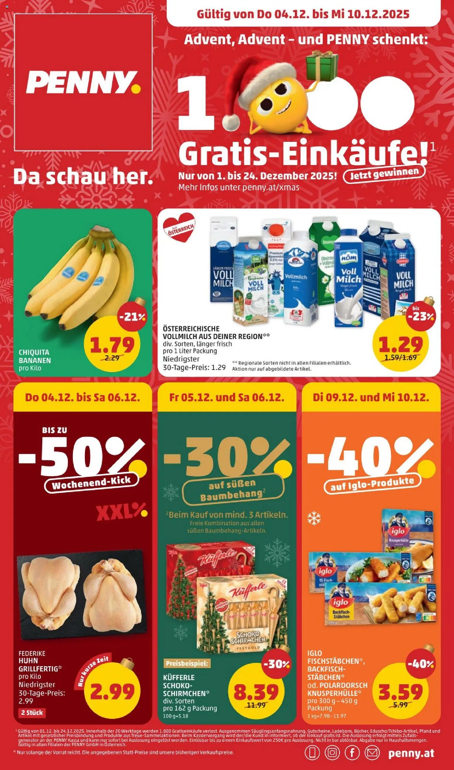 Penny Markt Flugblatt - Seite 1- gültig ab 04.12.2025
