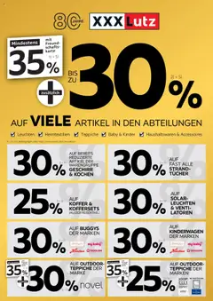 Vorschau XXXL Lutz 80 Jahre Jubiläum gültig ab 16.07.2025