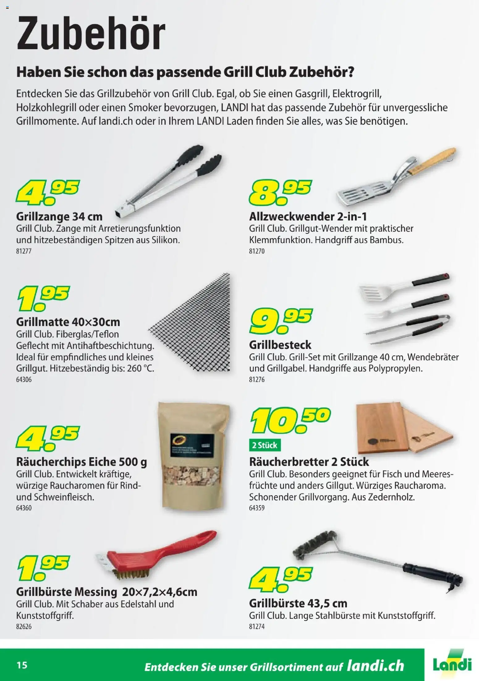 Landi Aktionen Grillmomente - page 15- valid from 30.01.2026