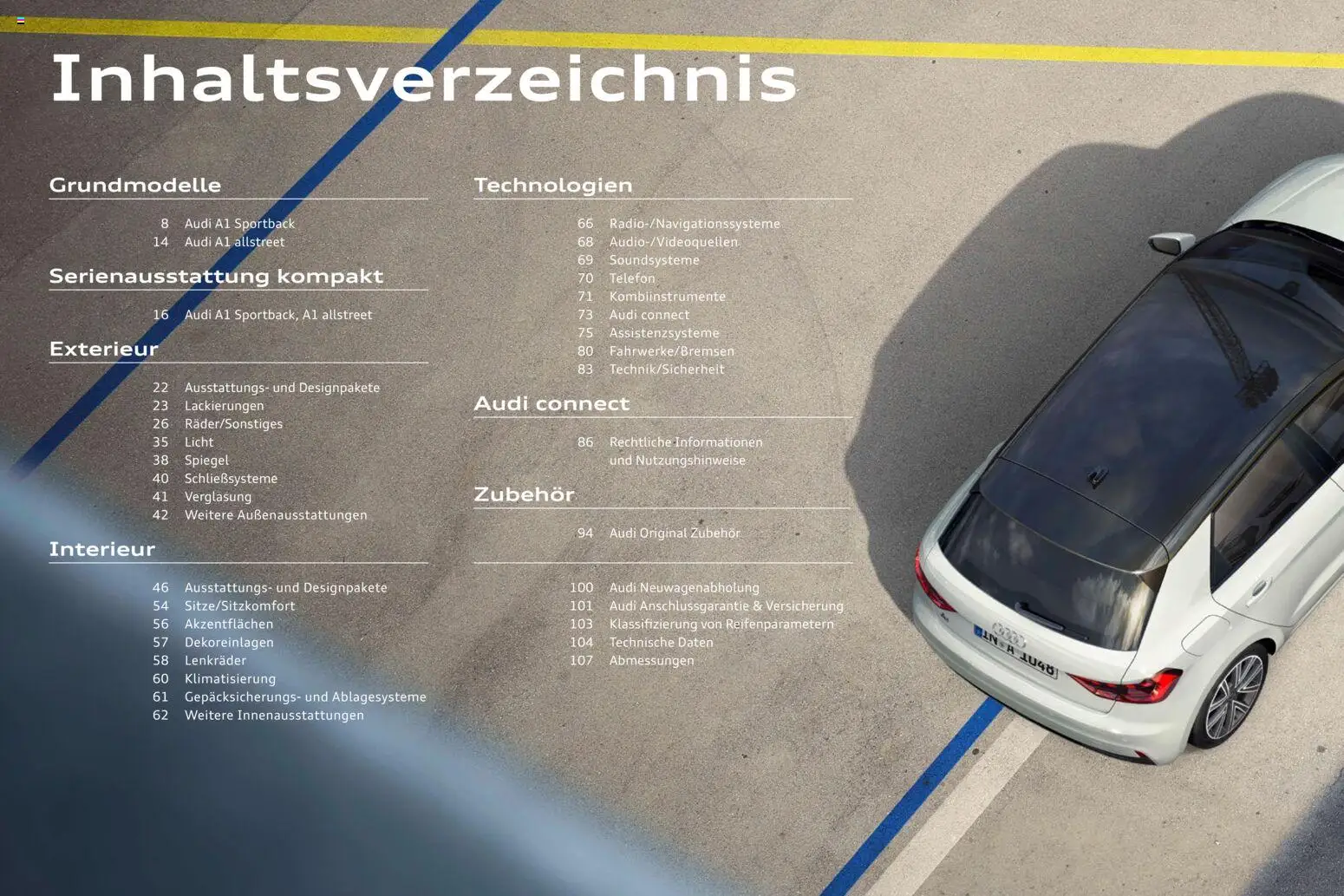 Audi A1 Sportback / A1 allstreet - Seite 2 - gültig ab 28.10.2025