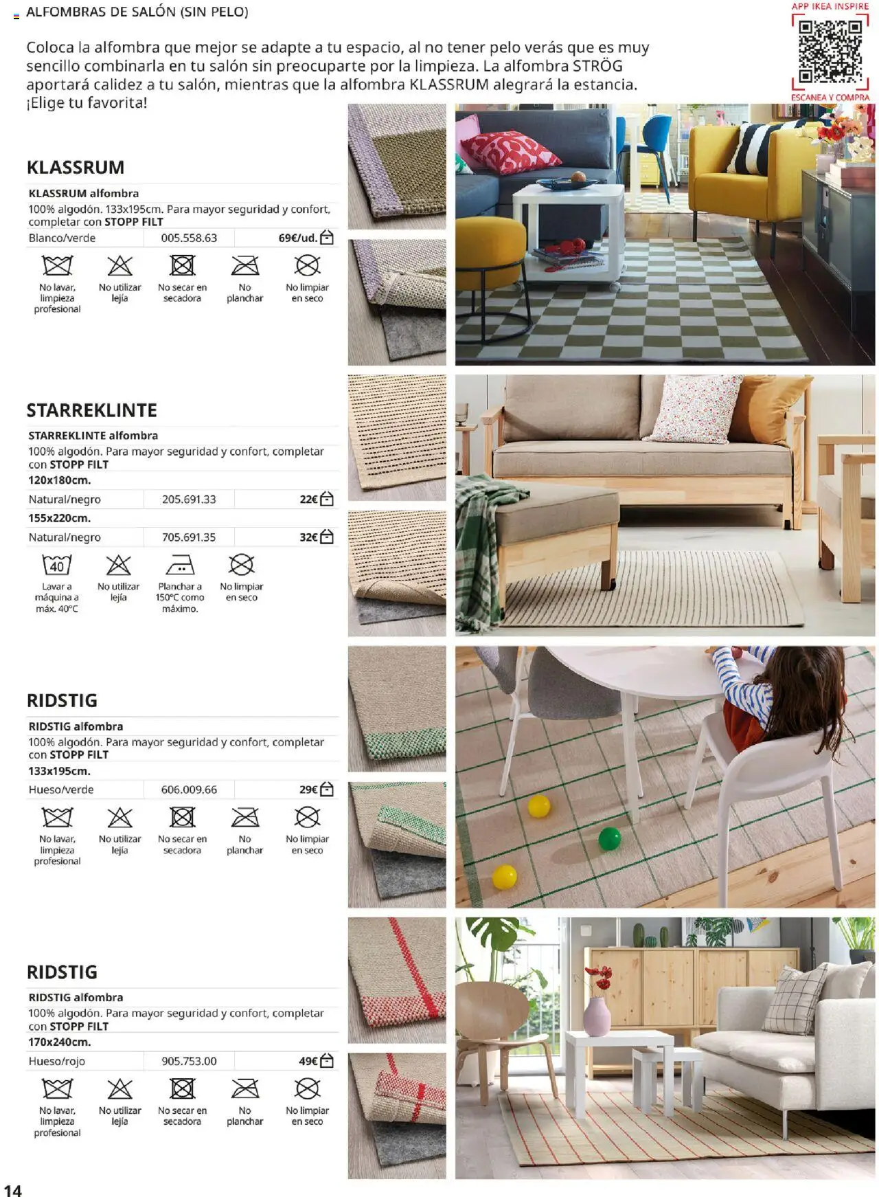 Catálogo IKEA Alfombras - Página de 14 - Válido desde 01/09/2025