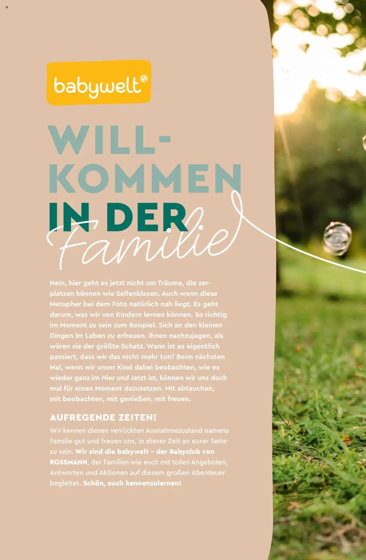 Rossmann babywelt Elternmagazin - Seite 4 - gültig ab 13.05.2025