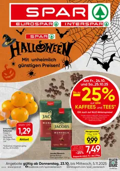 Vorschau Spar Flugblatt - Tirol gültig ab 23.10.2025