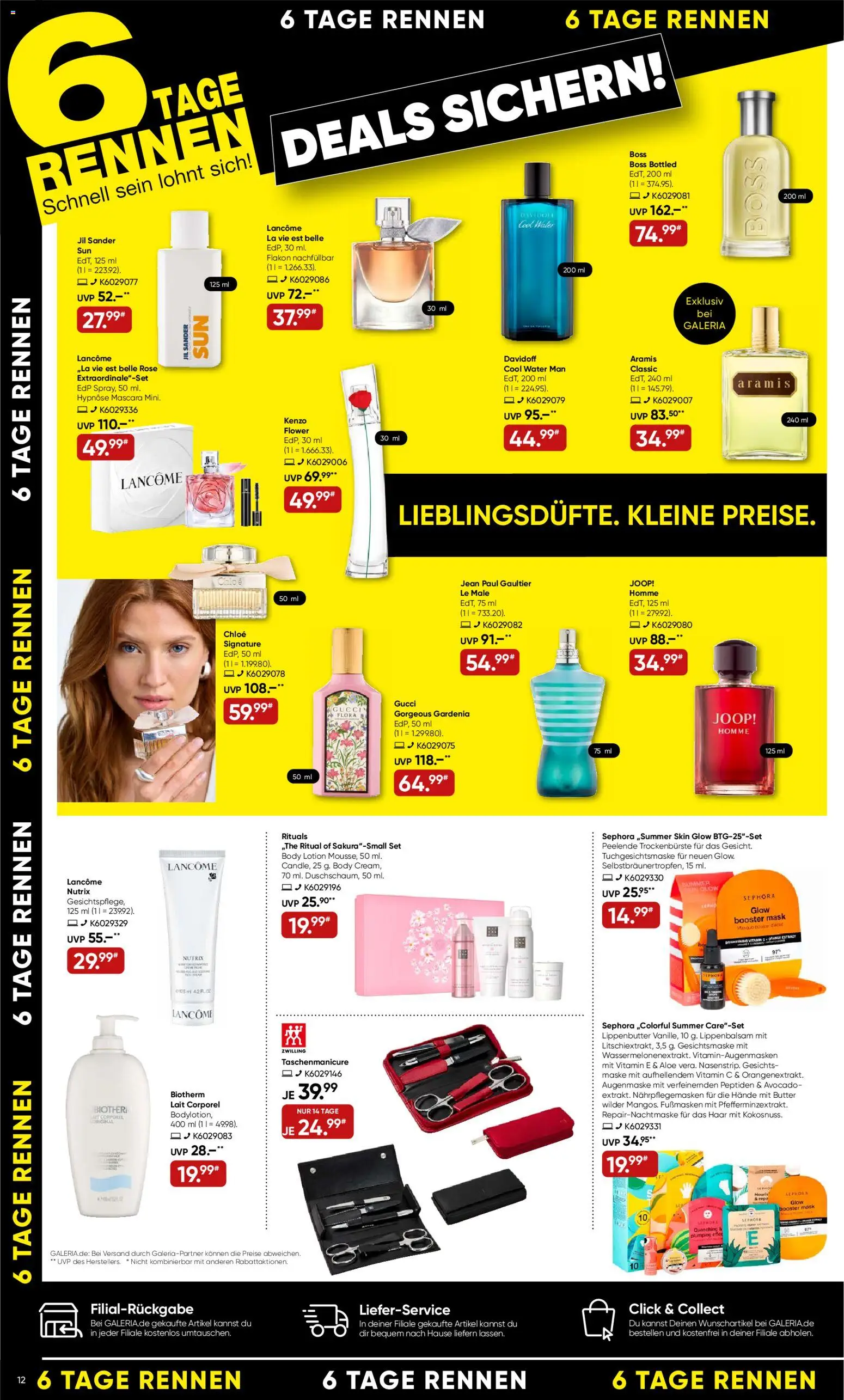 Galeria Karstadt Kaufhof Prospekt 	 - Seite 12 - gültig ab 15.04.2026