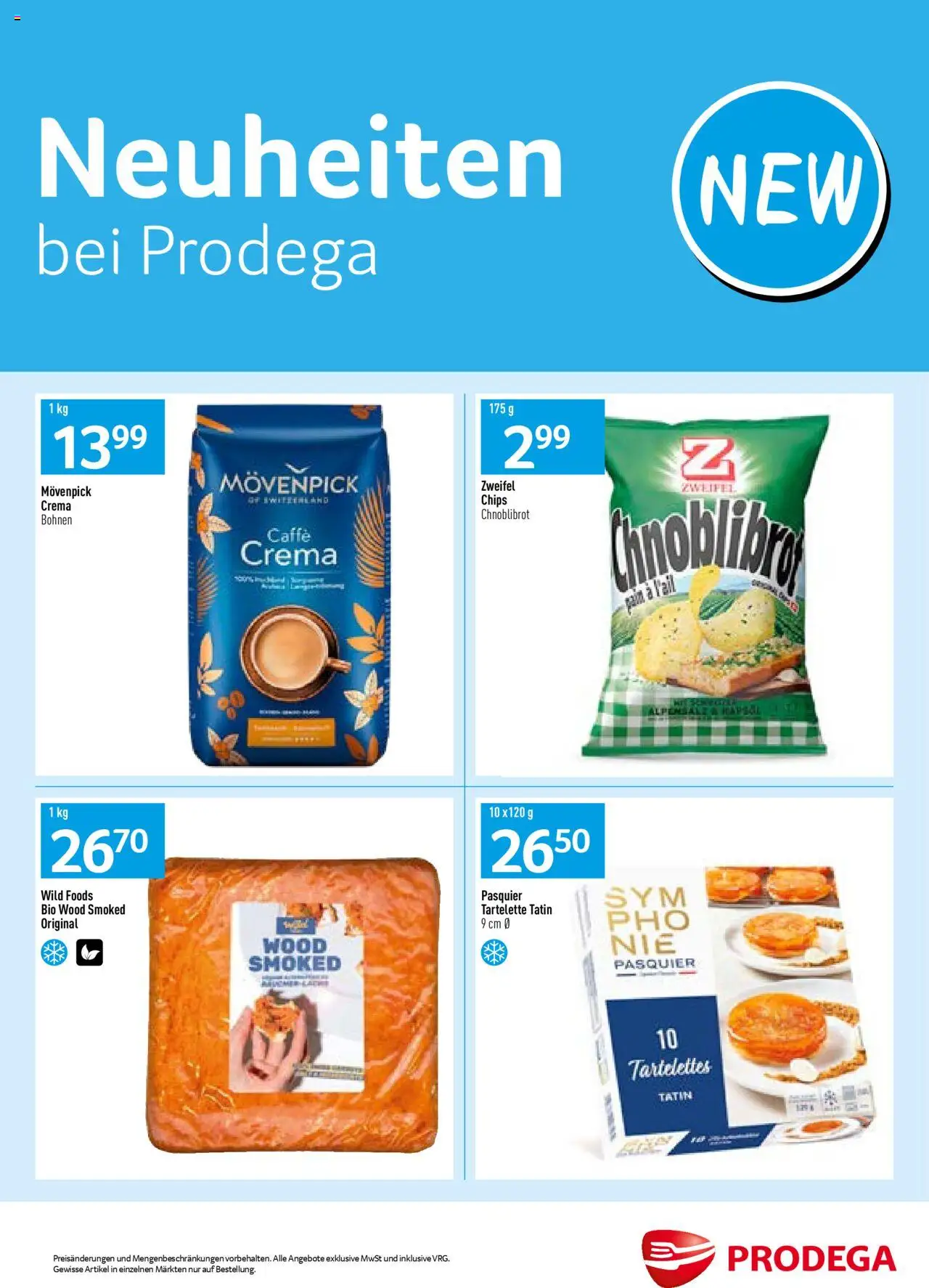Prodega Aktionen Neuheiten - Seite 1- gültig ab 04.08.2025