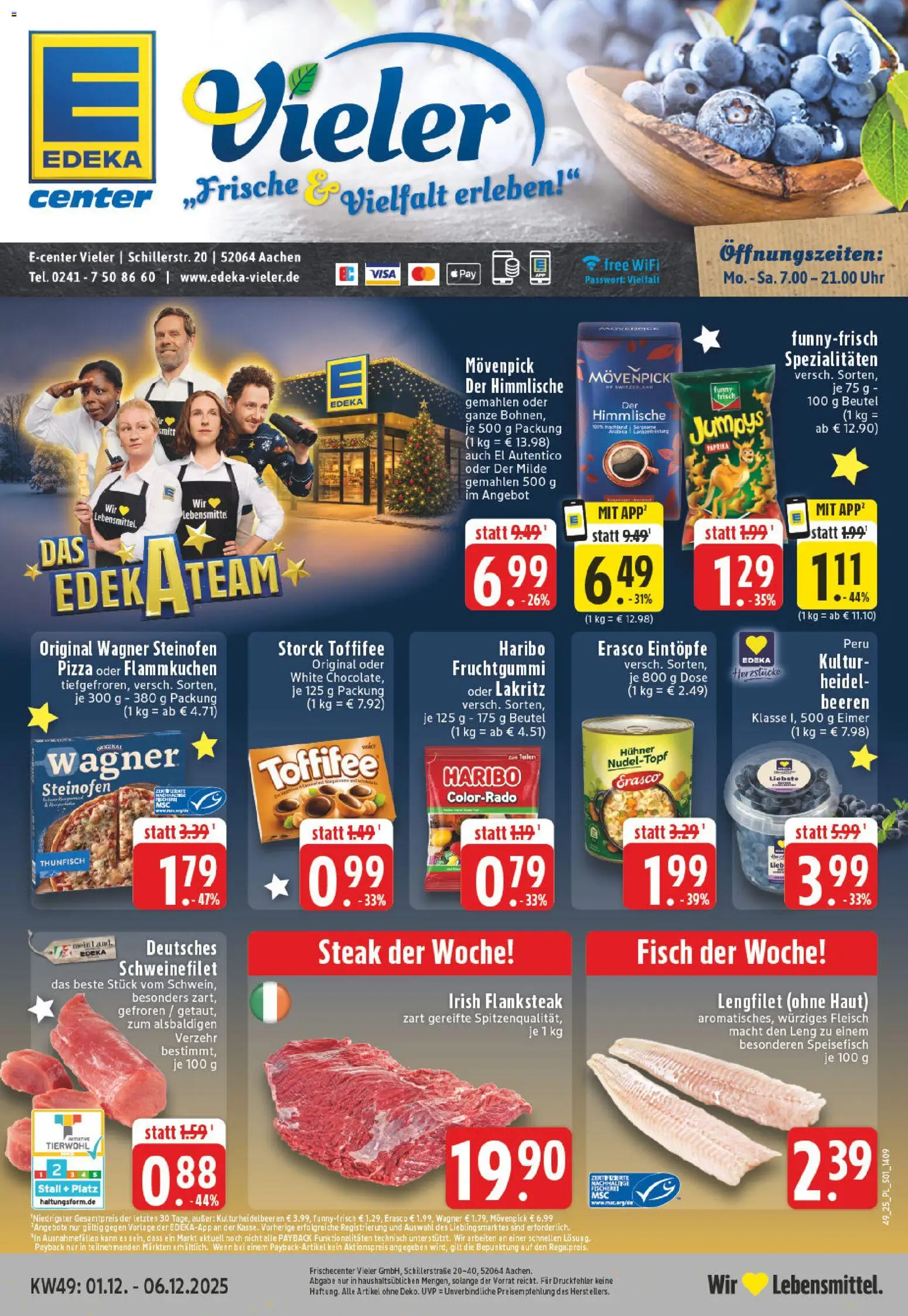 Edeka Prospekt 	 - Seite 1 - gültig ab 01.12.2025