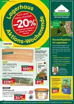Vorschau Lagerhaus Wochen Angebote gültig ab 01.03.2026