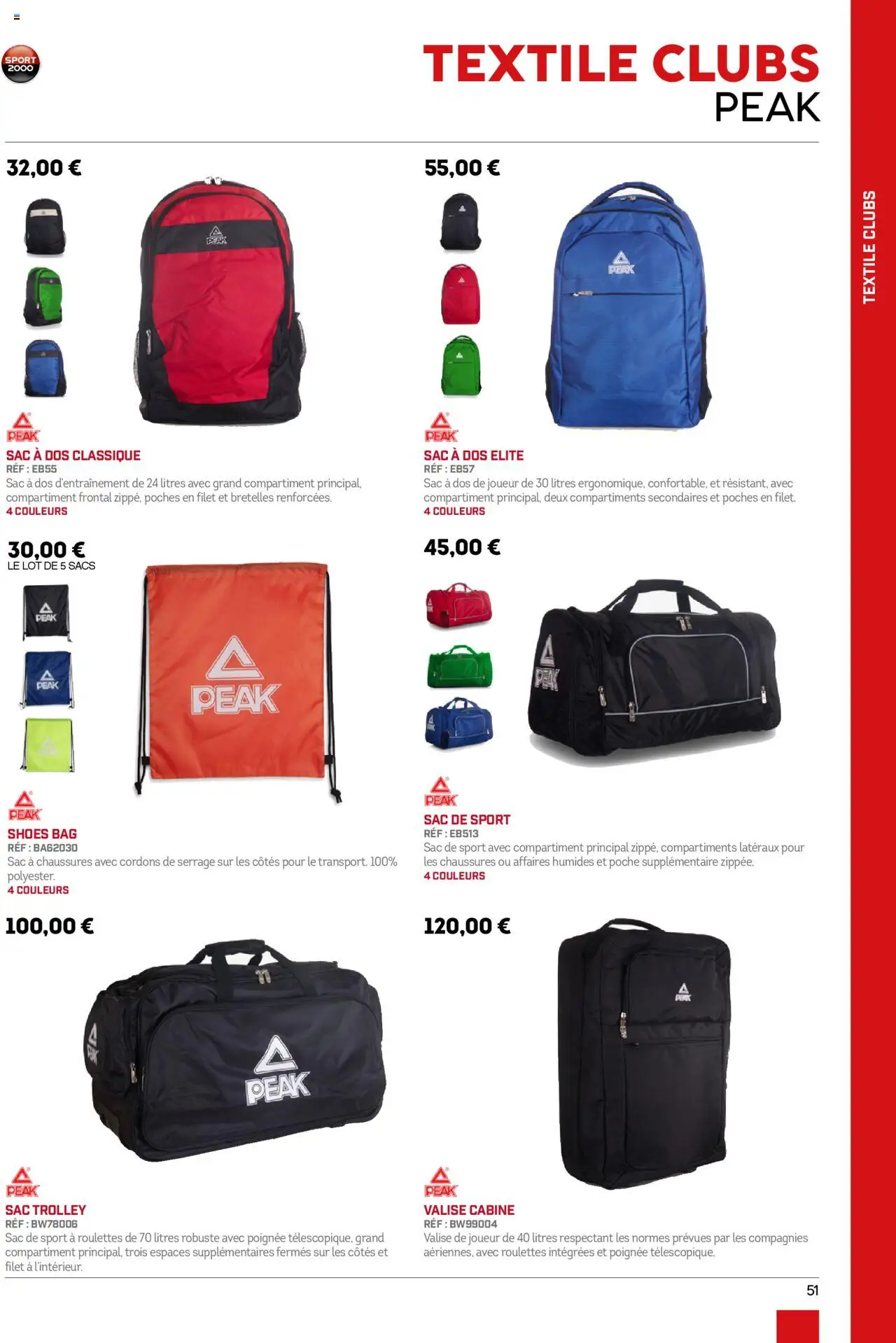 Sport 2000 brochure - page 51 - valable à partir du 01/06/2025
