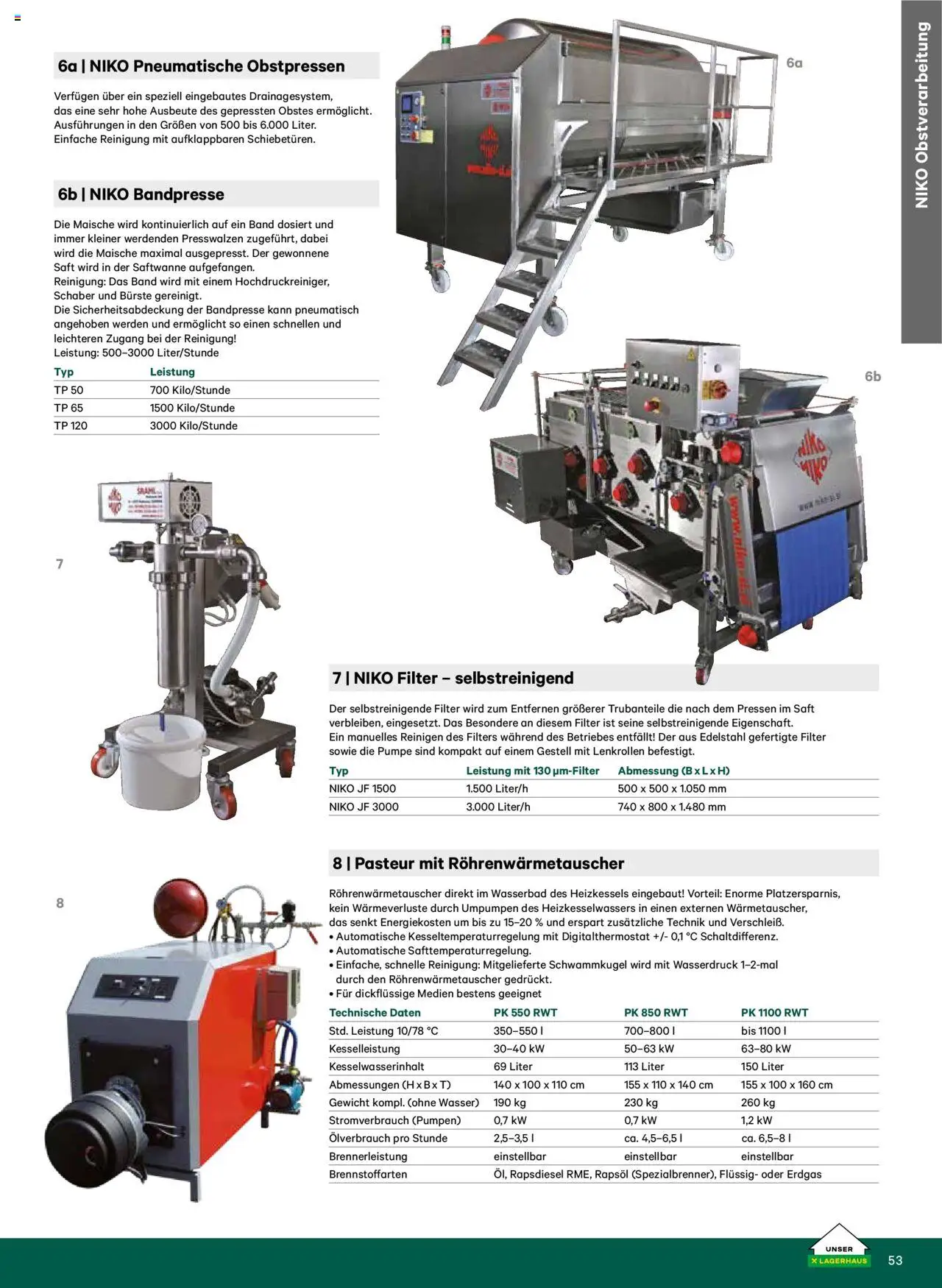Lagerhaus Katalog Most & Saft - Seite 53- gültig ab 25.06.2025