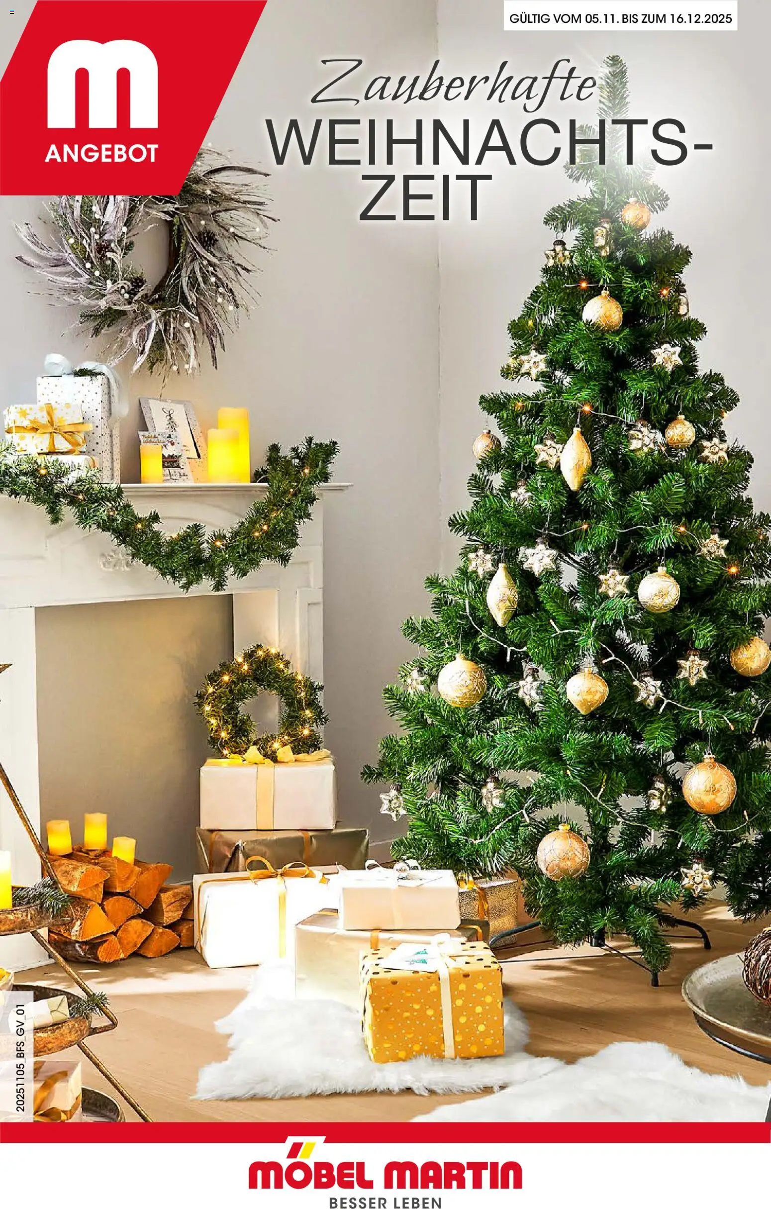 Möbel Martin Zauberhafte Weihnachtszeit - Seite 1 - gültig ab 05.11.2025