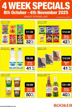 Booker Wholesale - National Promotions valid from 08/10/2025