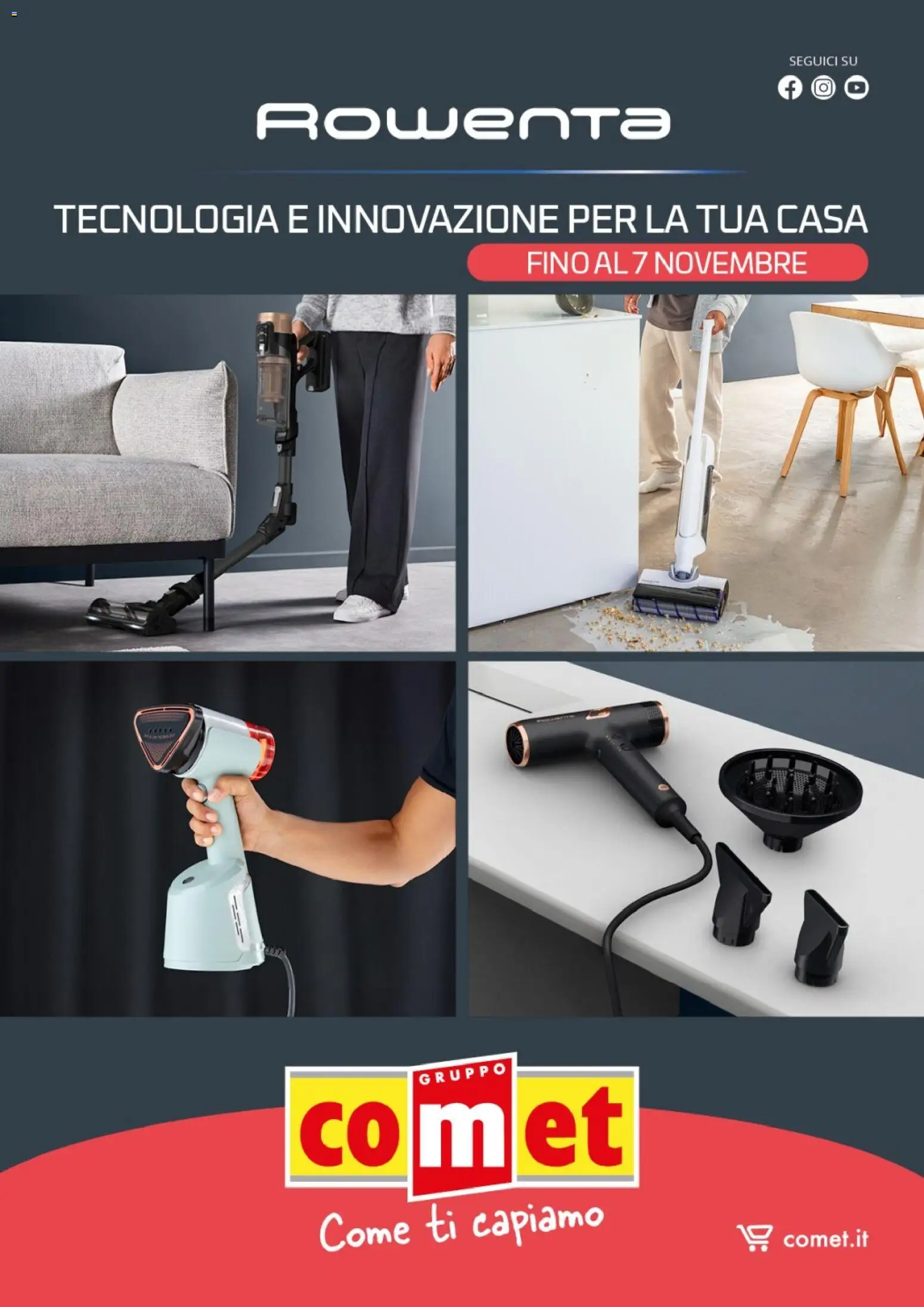 Comet Rowenta catalogo - pagina 1 - valido dal 22/10/2025