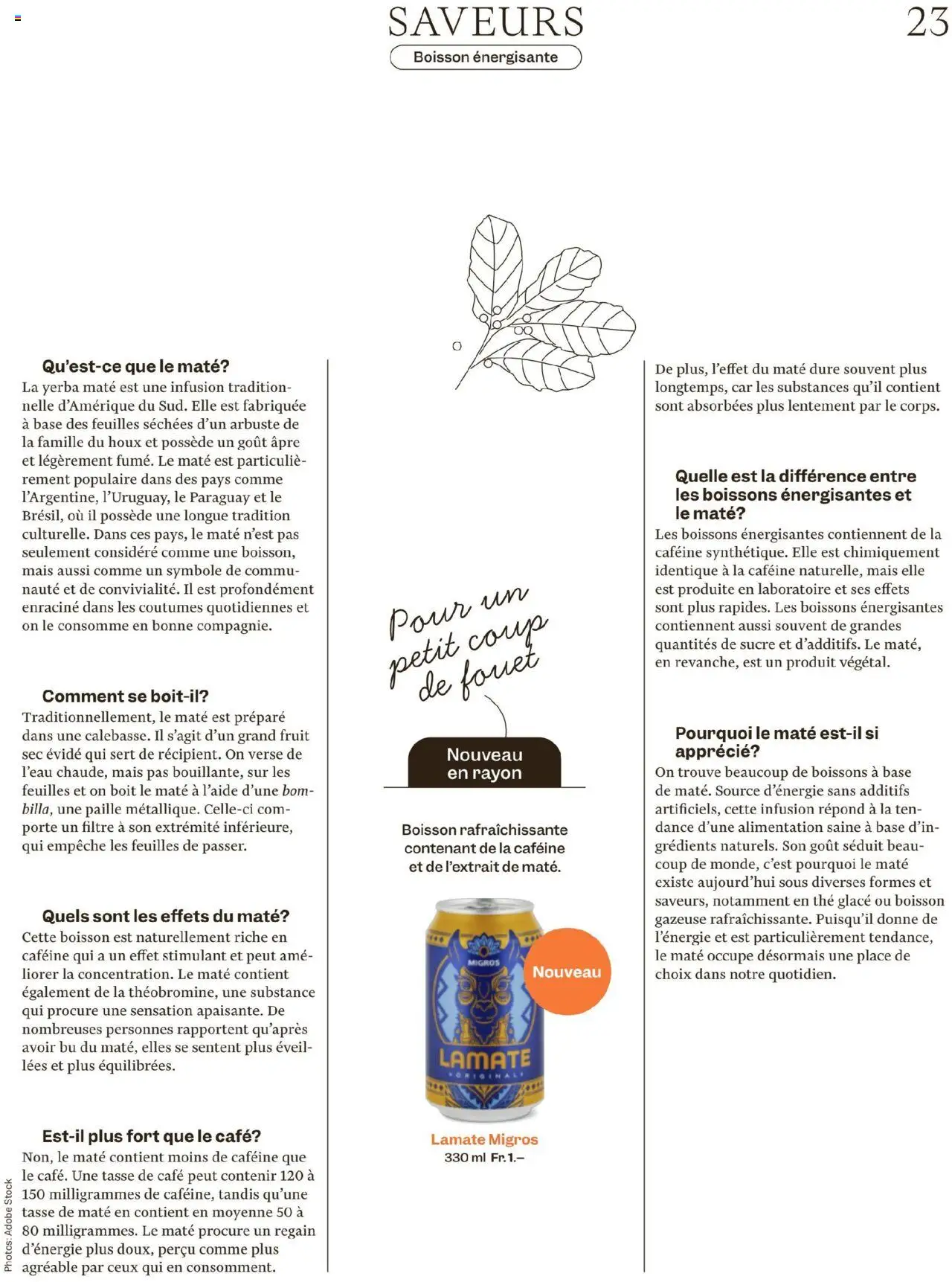 Migros Magazin FR - Seite 23- gültig ab 15.07.2025