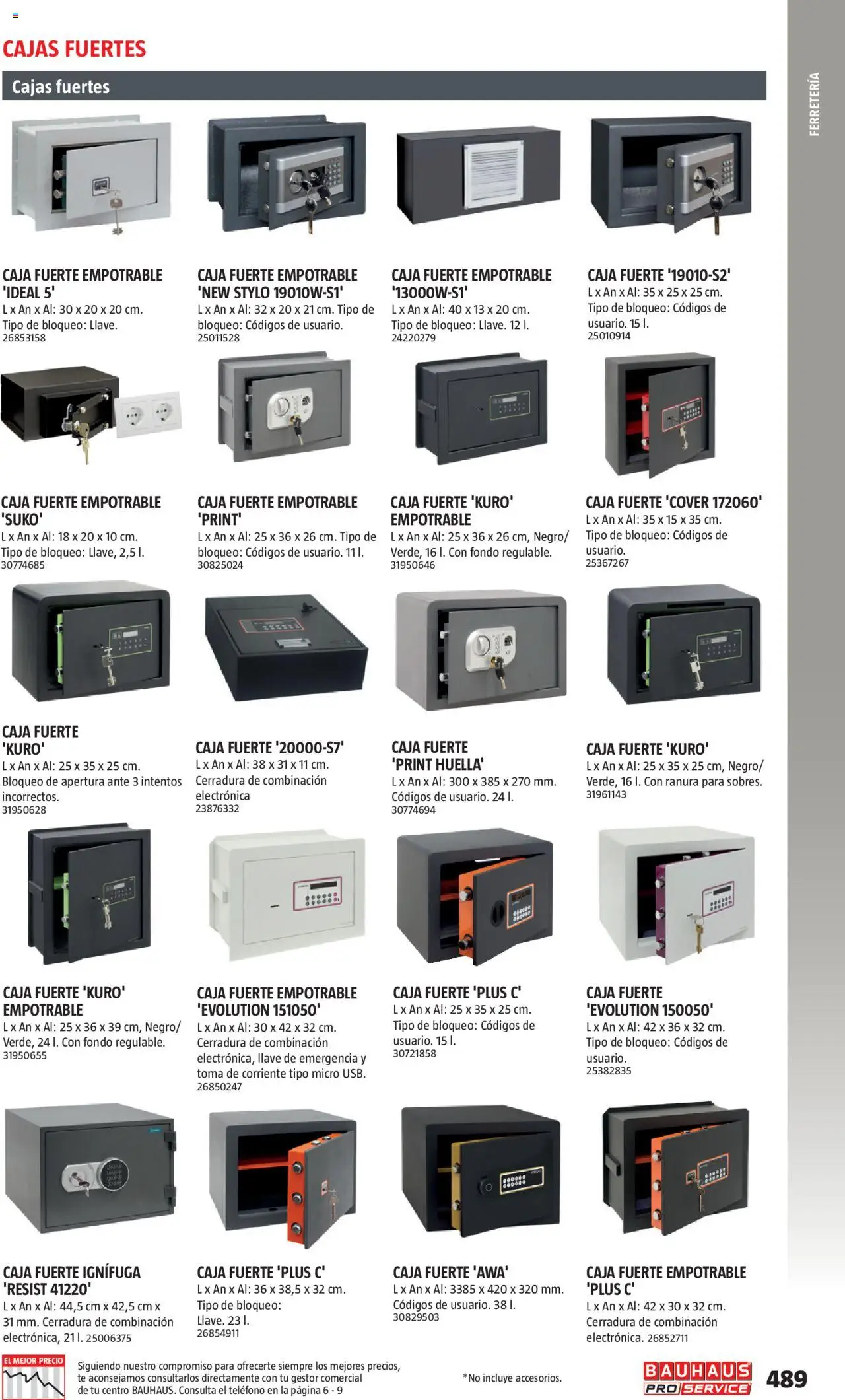 Bauhaus - ProService  - Página de 489 - Válido desde 24/02/2025