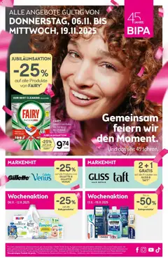 Vorschau Bipa Flugblatt gültig ab 06.11.2025