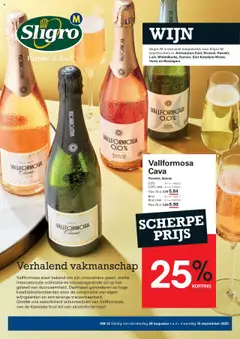Sligro - M - Wijn geldig vanaf 28/08/2025