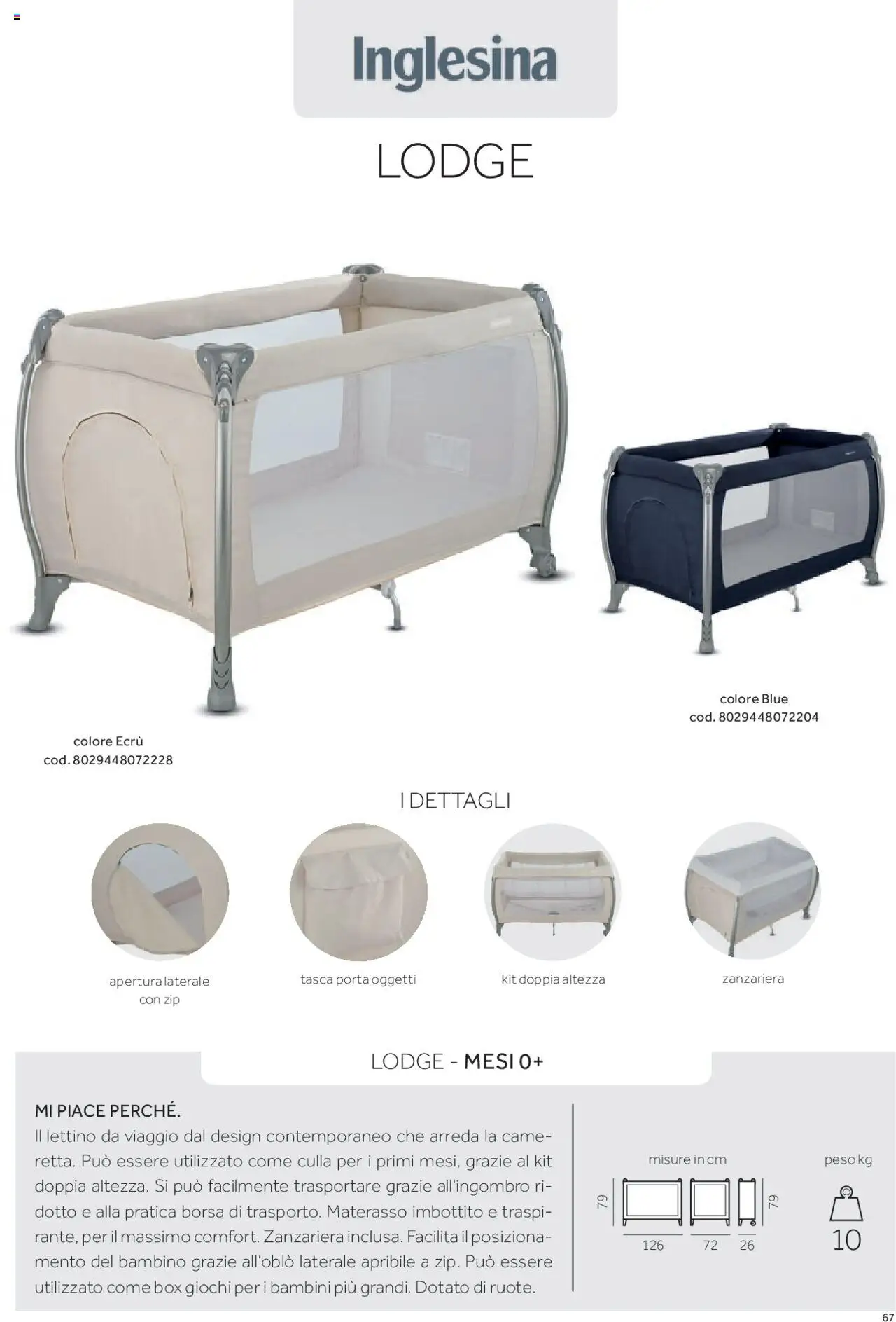 Catalogo Camarette e Lettini Prenatal	 - pagina 60 - valido dal 01/01/2025