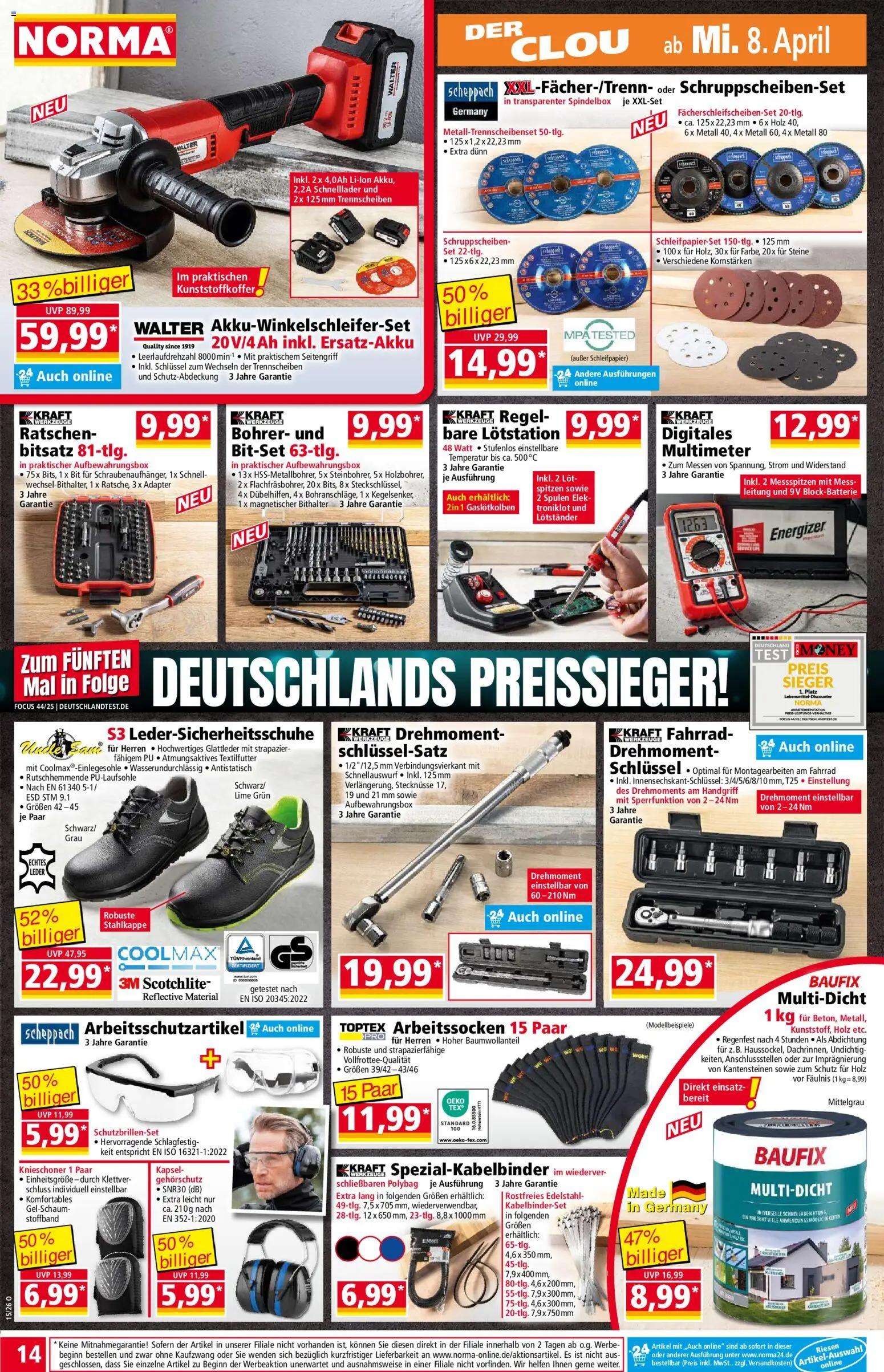 Norma Prospekt 	 - Seite 14 - gültig ab 07.04.2026