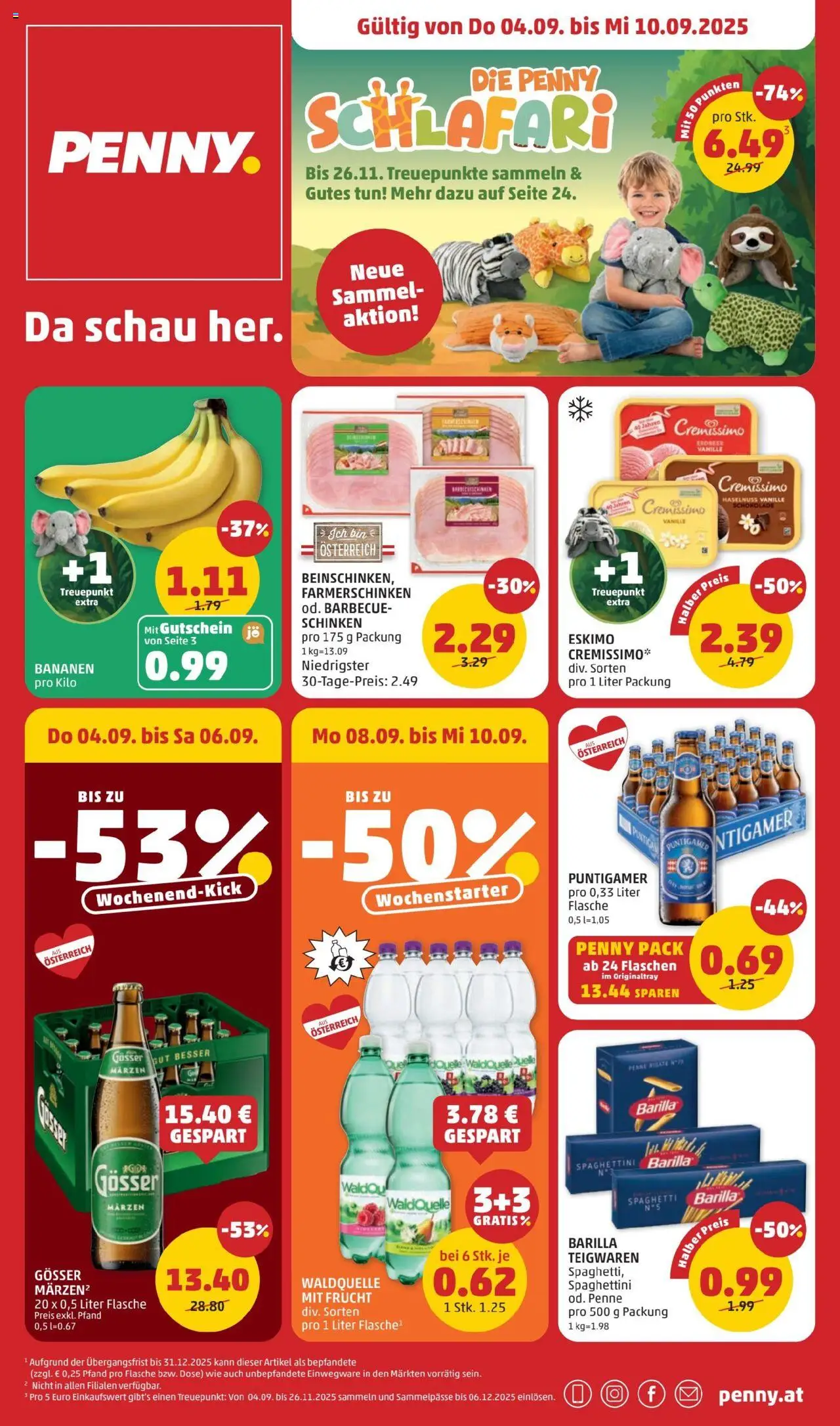 Penny Markt Flugblatt - Seite 1- gültig ab 04.09.2025
