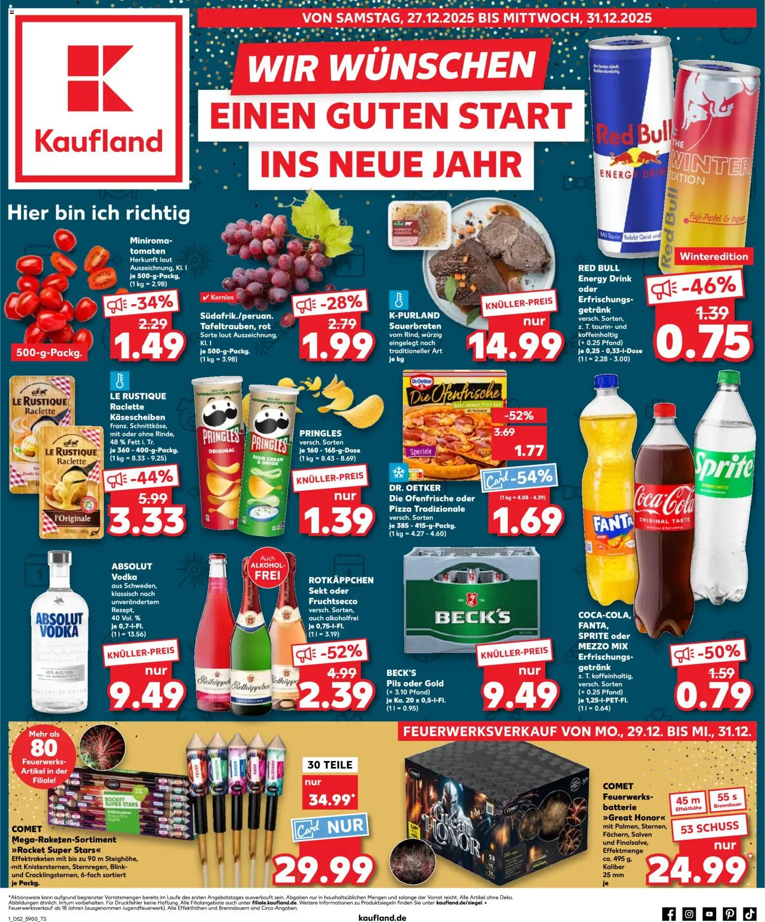 Kaufland Prospekt 	 - Seite 1 - gültig ab 27.12.2025
