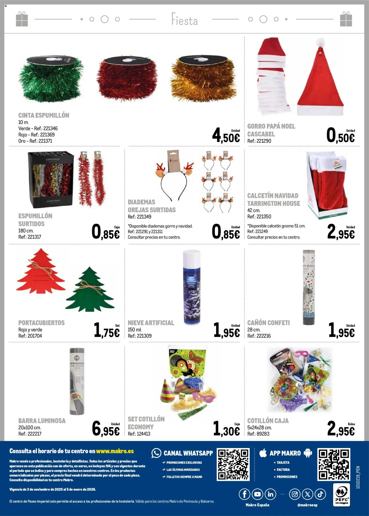 Makro - Decoracion Navidad Península - Página de 32 - Válido desde 03/11/2025